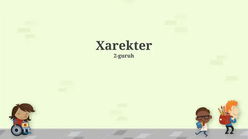 Xarekter