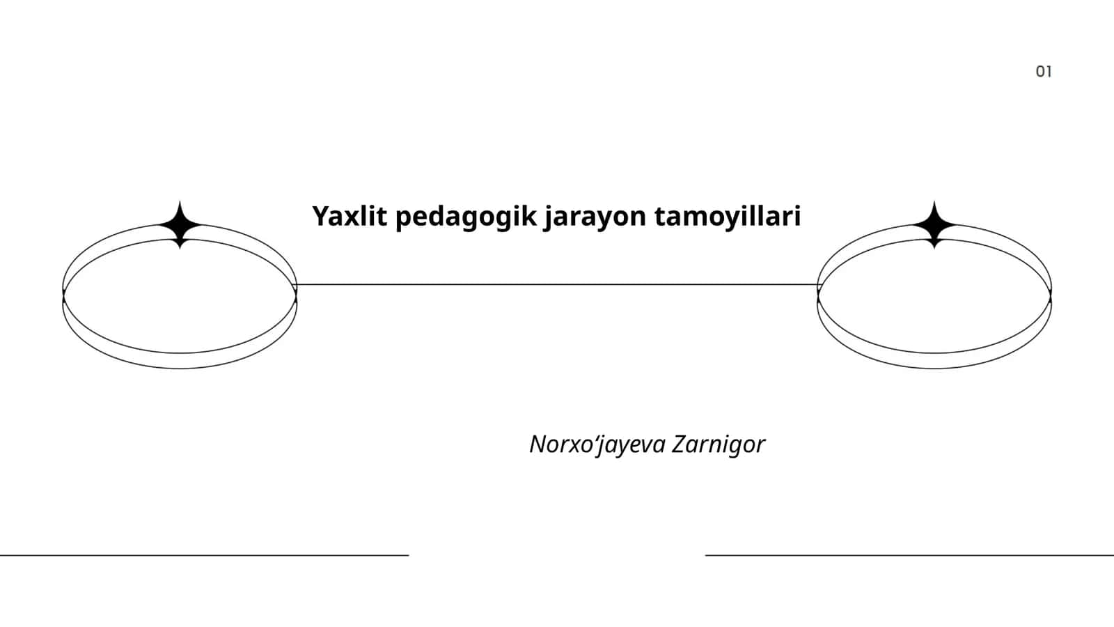 Yaxlit pedagogik jarayon tamoyillari