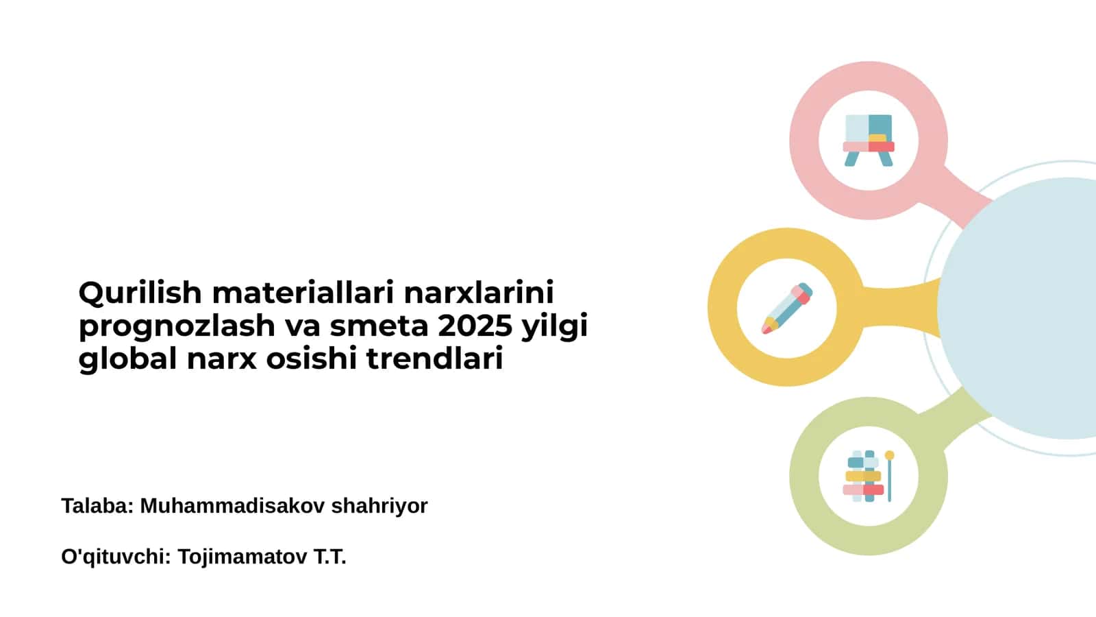 Qurilish Materiallari Bozorining Ahamiyati