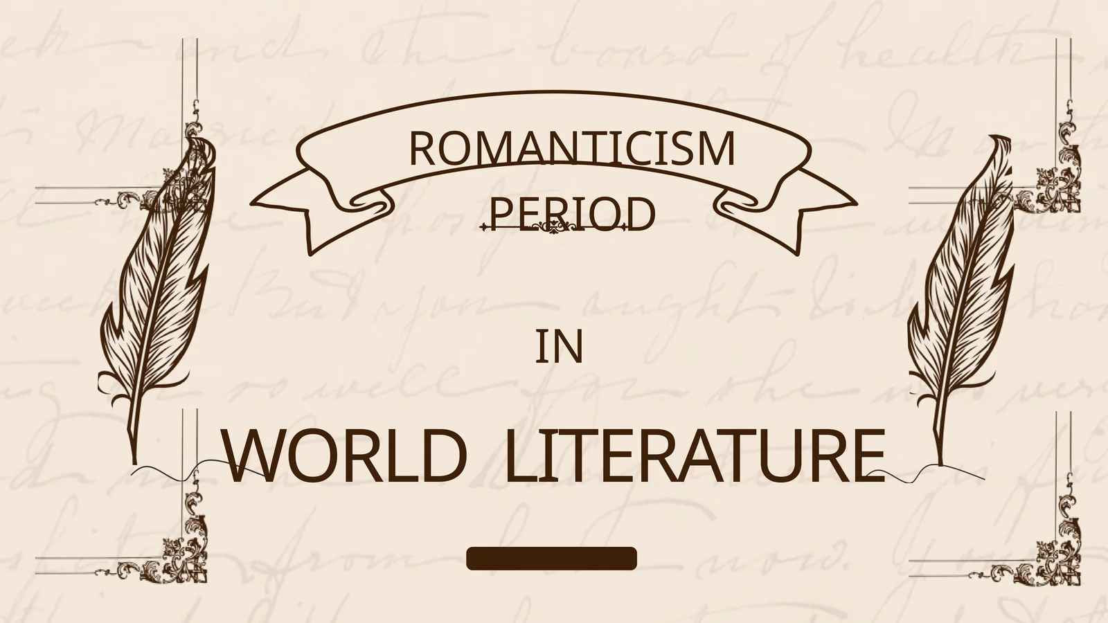 Romanticism Period in World Literature