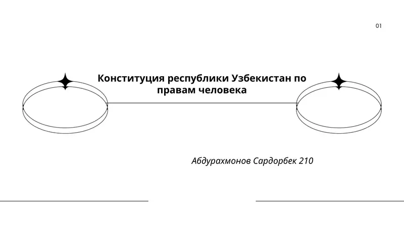 Конституция республики Узбекистан по правам человека