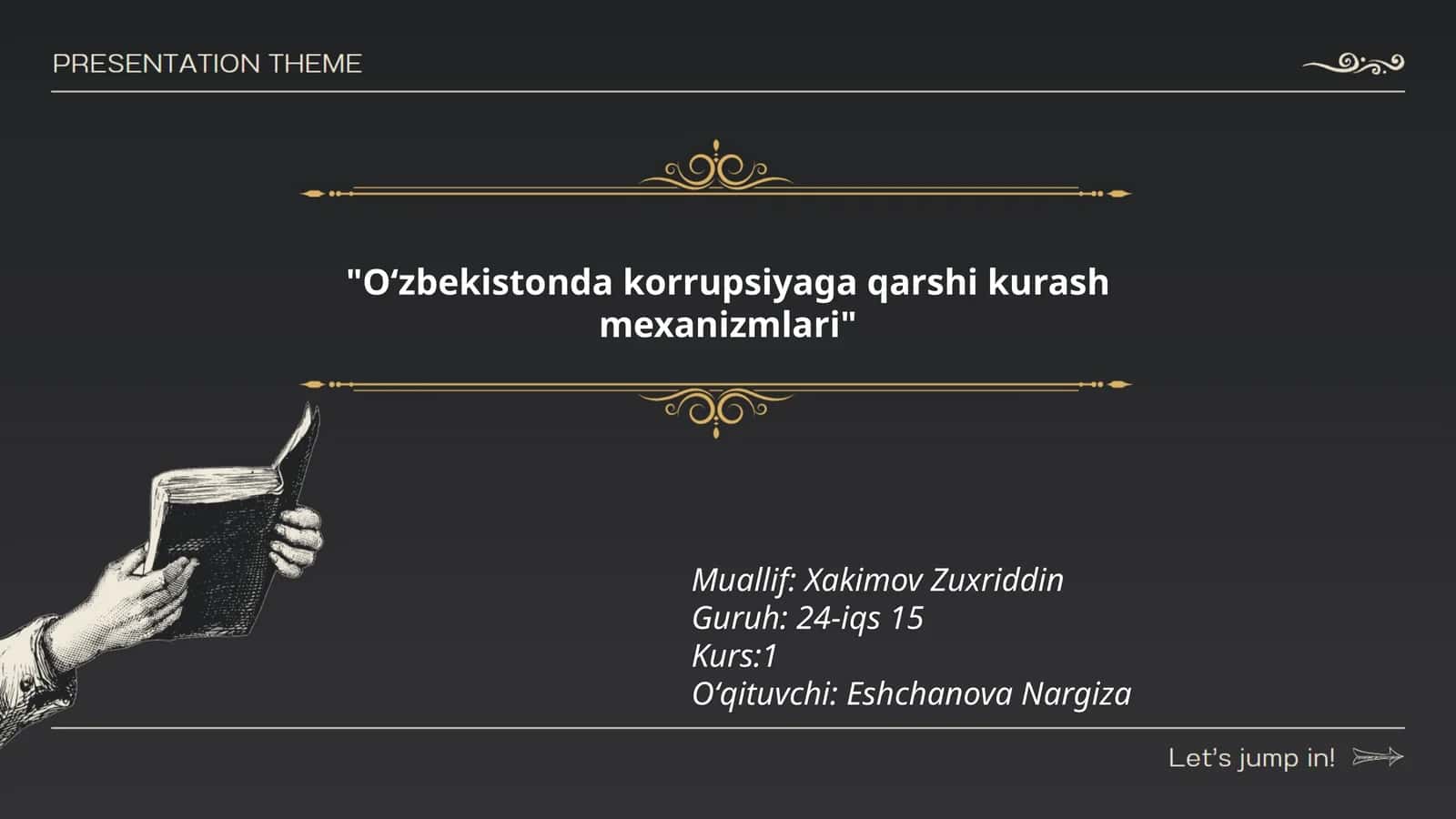 Oʻzbekistonda korrupsiyaga qarshi kurash mexanizmlari