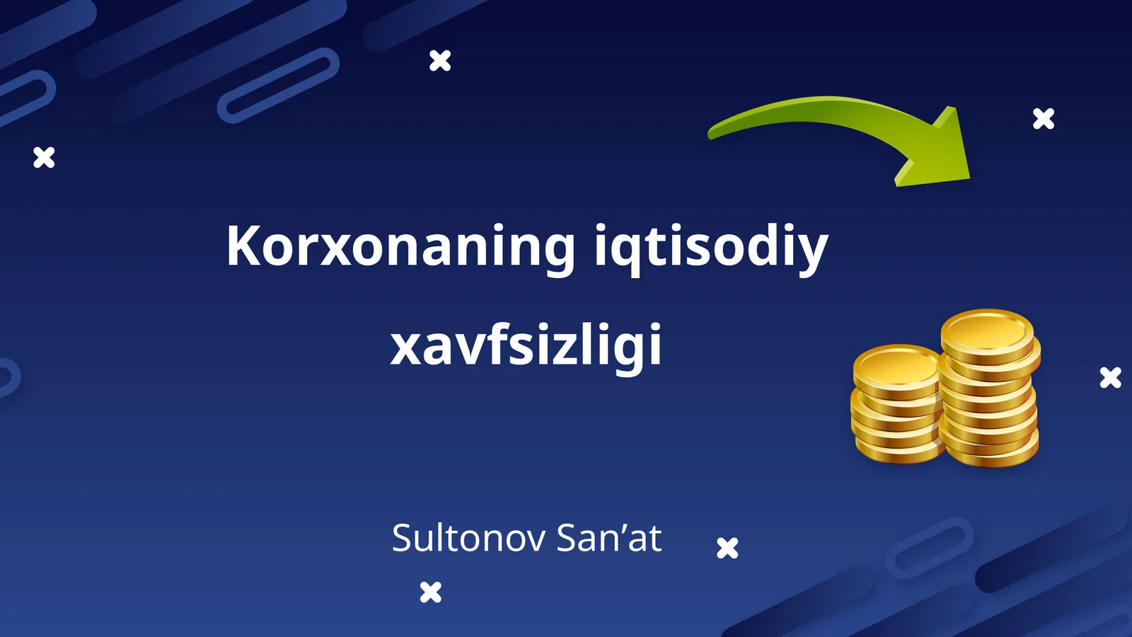 Korxonaning iqtisodiy xavfsizligi