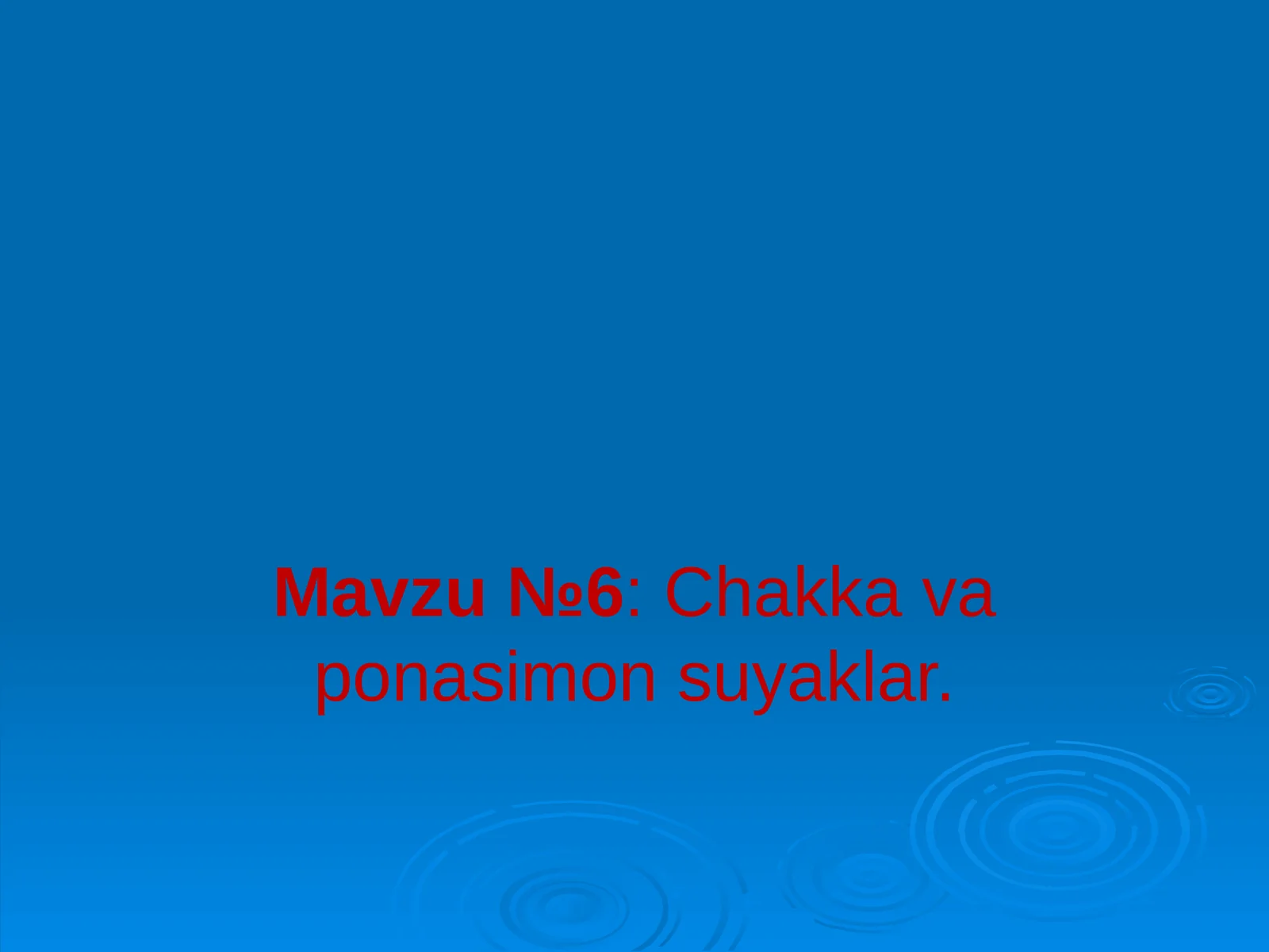 Chakka va ponasimon suyaklar