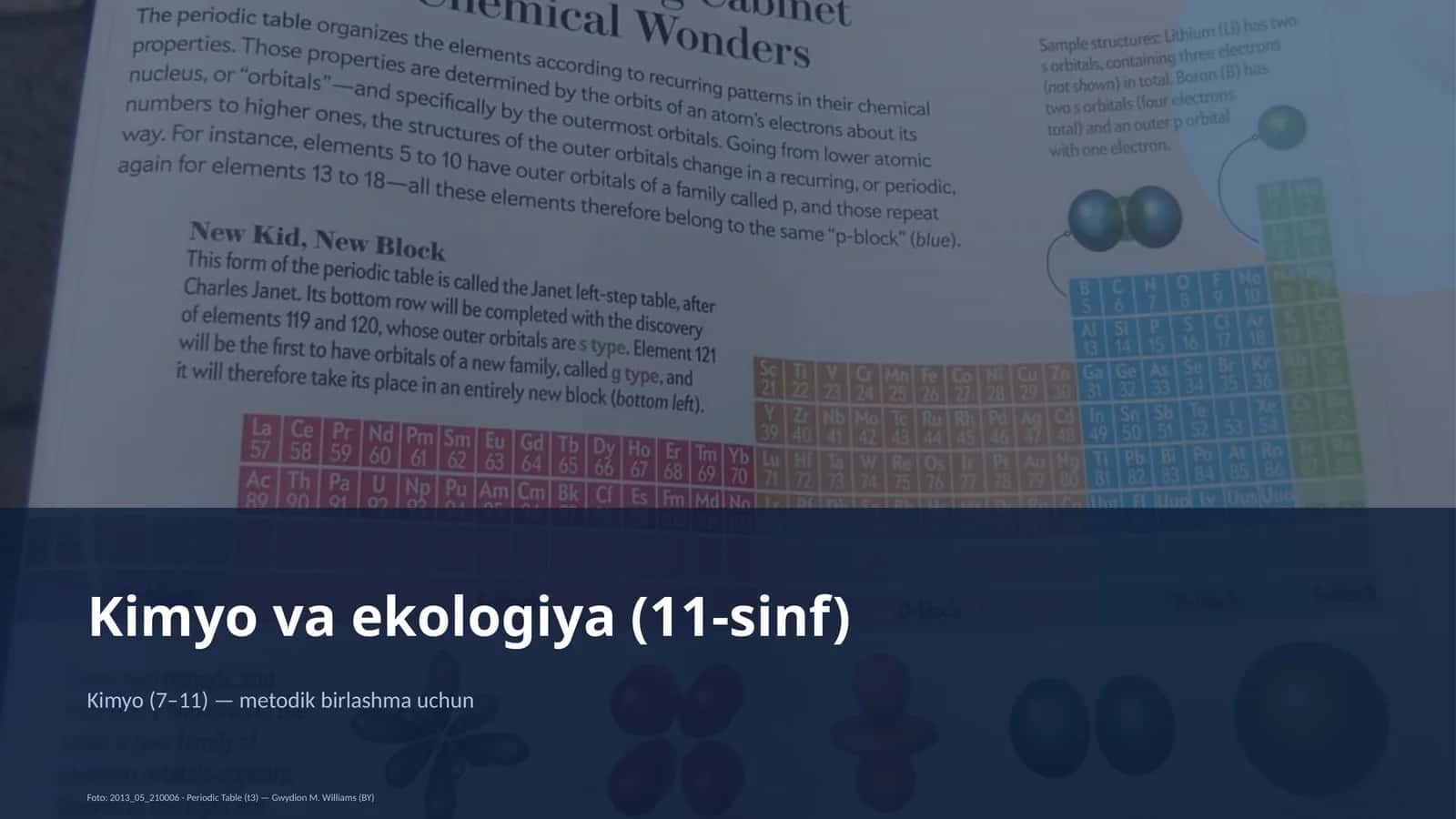 Kimyo va ekologiya (11-sinf)