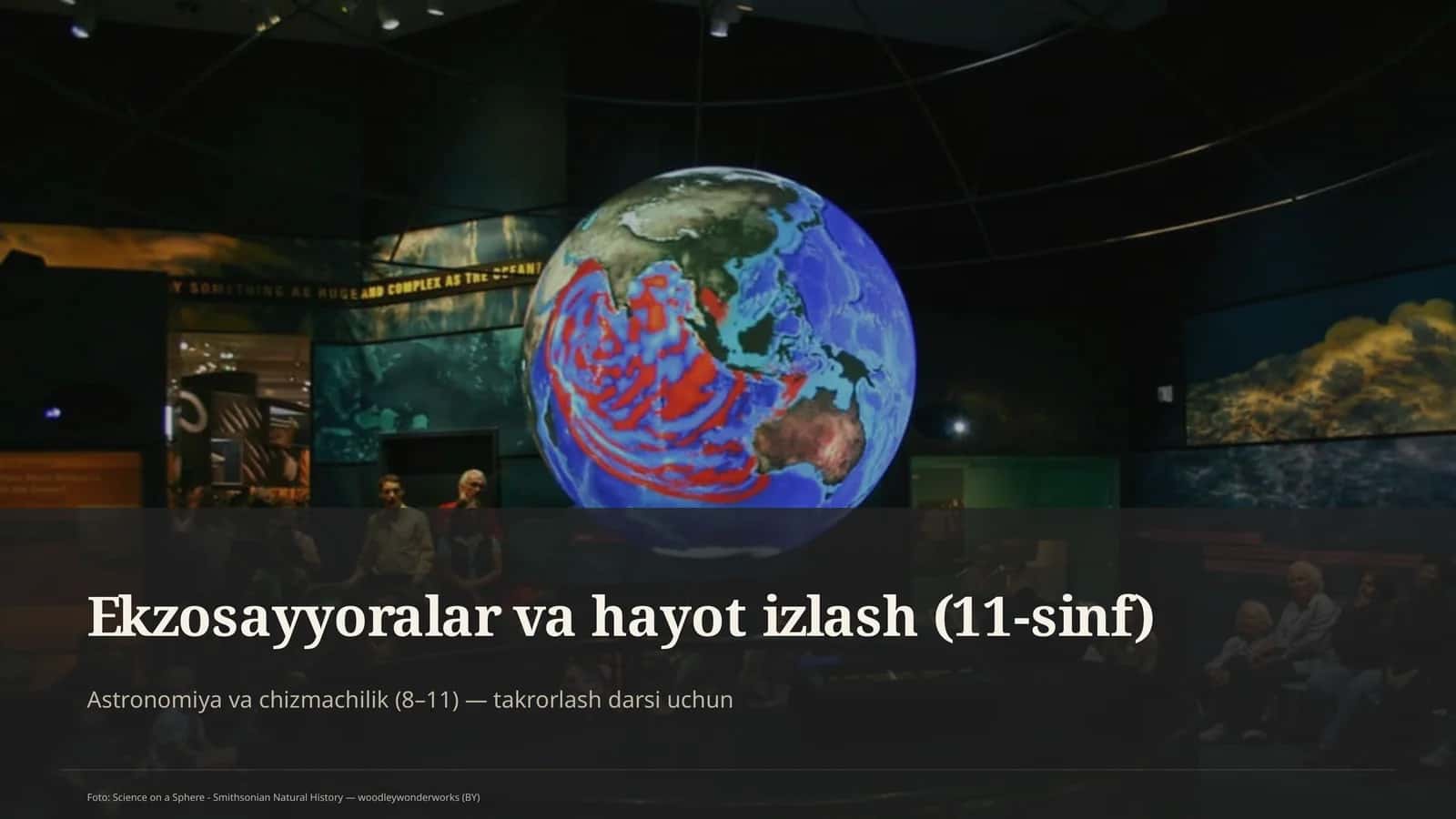Ekzosayyoralar va hayot izlash (11-sinf)