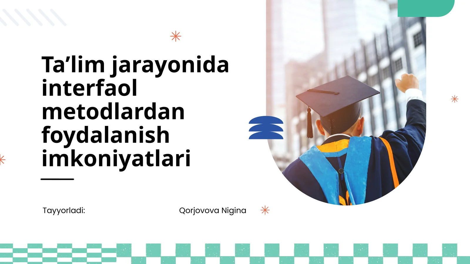 Interfaol Metodlar Ta'limi