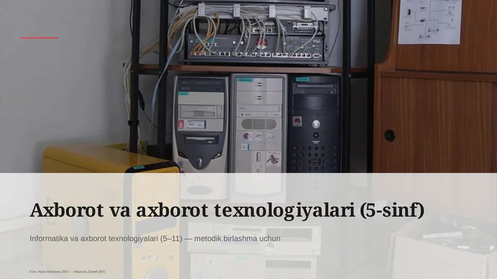 Axborot va axborot texnologiyalari (5-sinf)