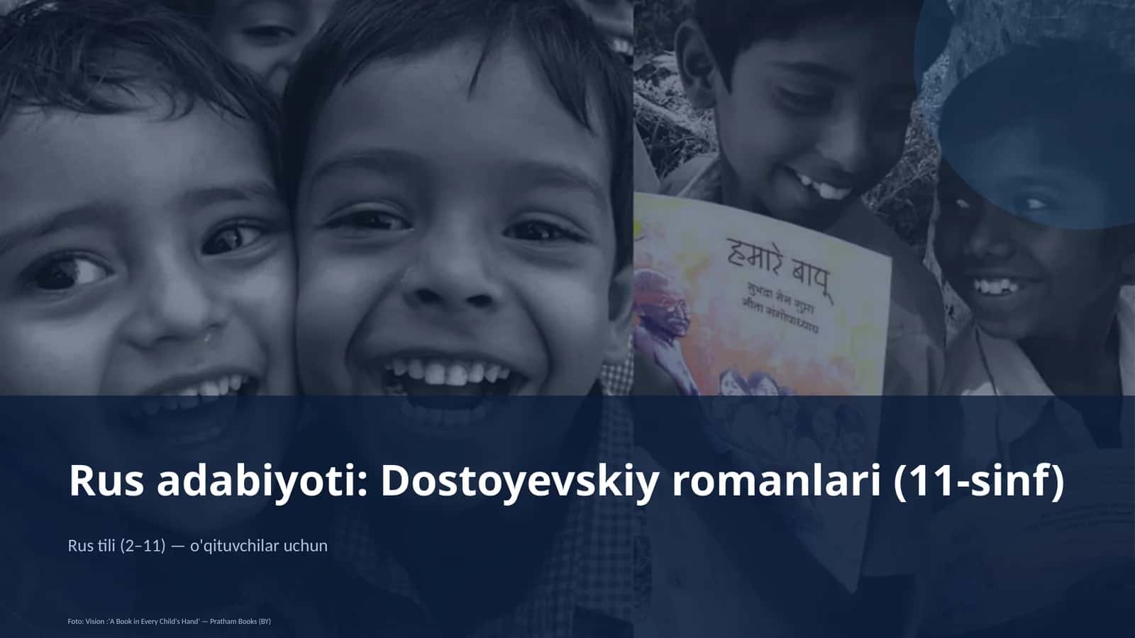 Rus adabiyoti: Dostoyevskiy romanlari (11-sinf)