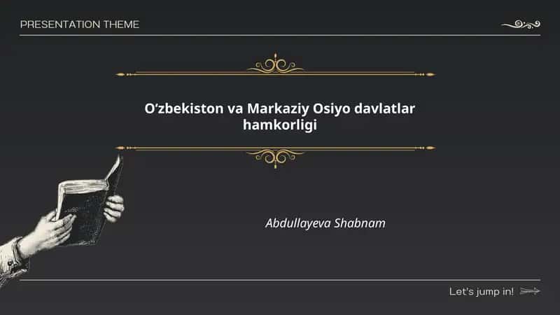 Oʻzbekiston va Markaziy Osiyo davlatlar hamkorligi