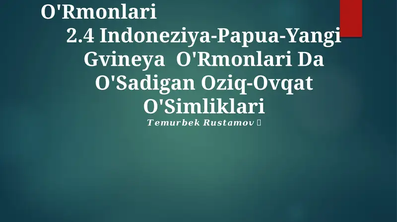 Janubi-Sharqiy Osiyo O'Rmonlari