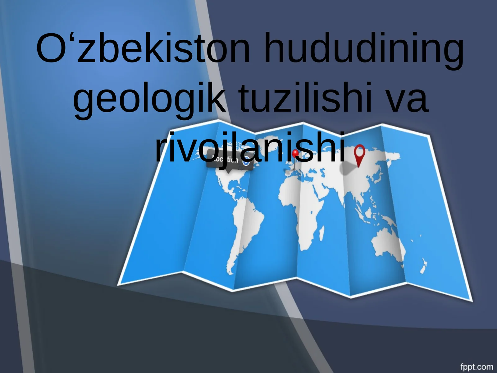 Oʻzbekiston hududining geologik tuzilishi va rivojlanishi