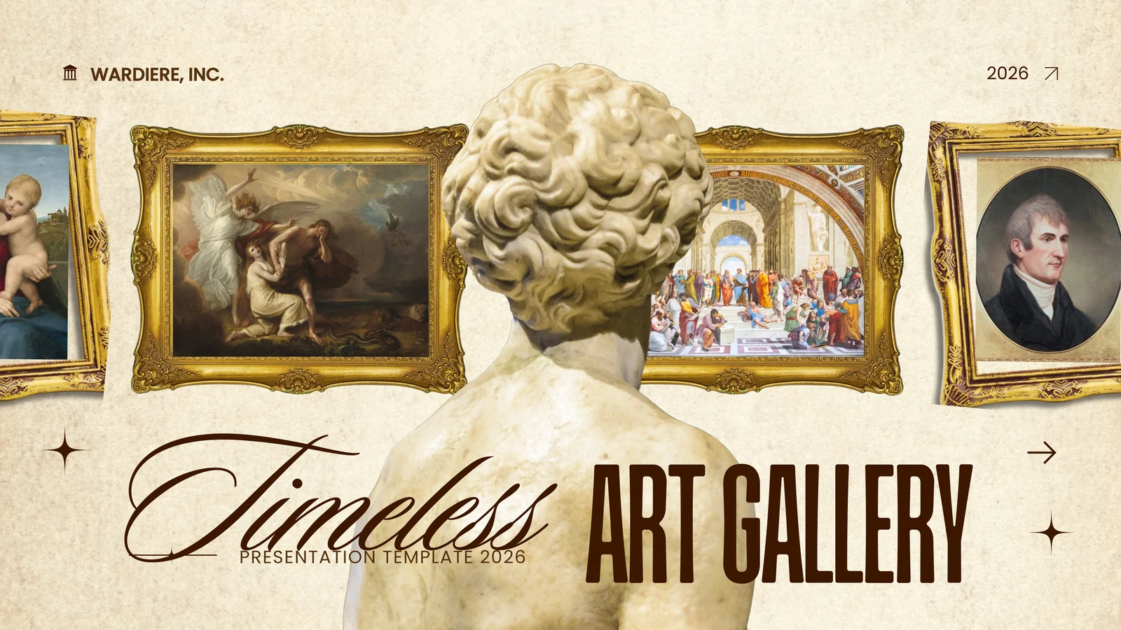 Timeless Art Gallery Presentation Template