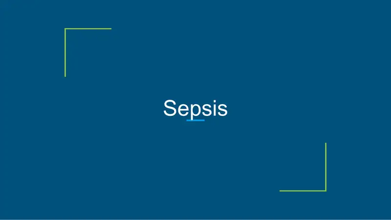 Sepsis in english