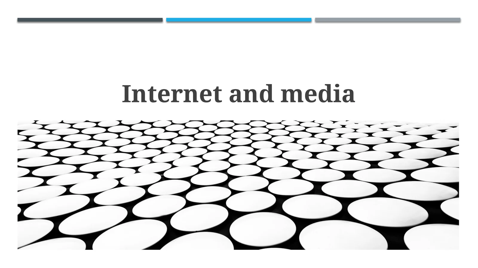 The Internet & Media: A Love-Hate Story