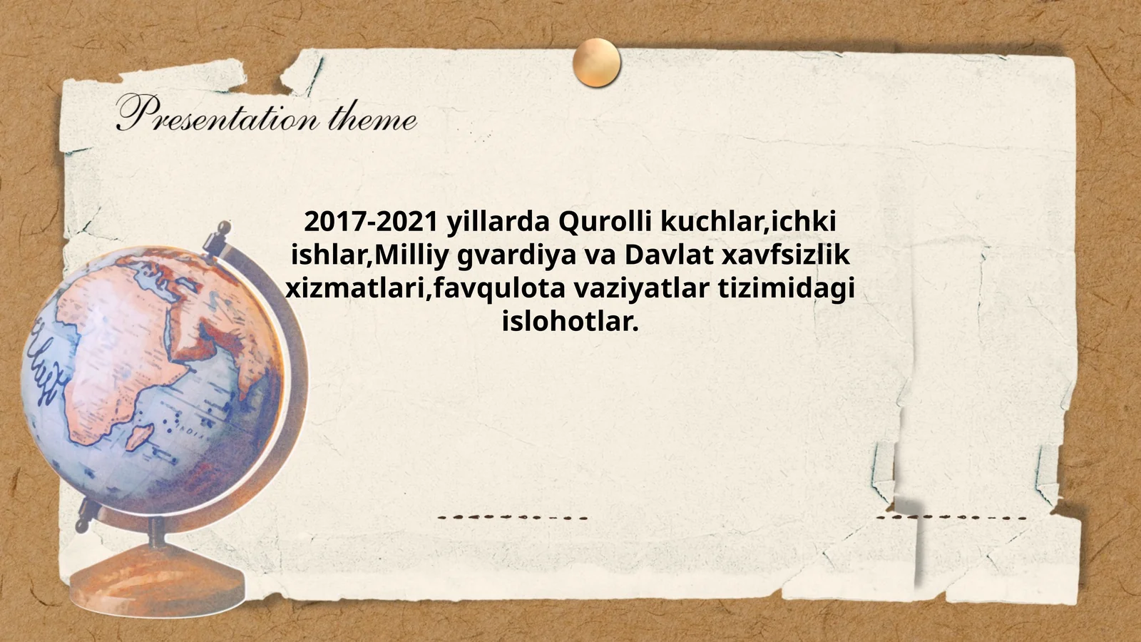 Qurolli Kuchlarning 2017-2021 yillardagi islohotlari