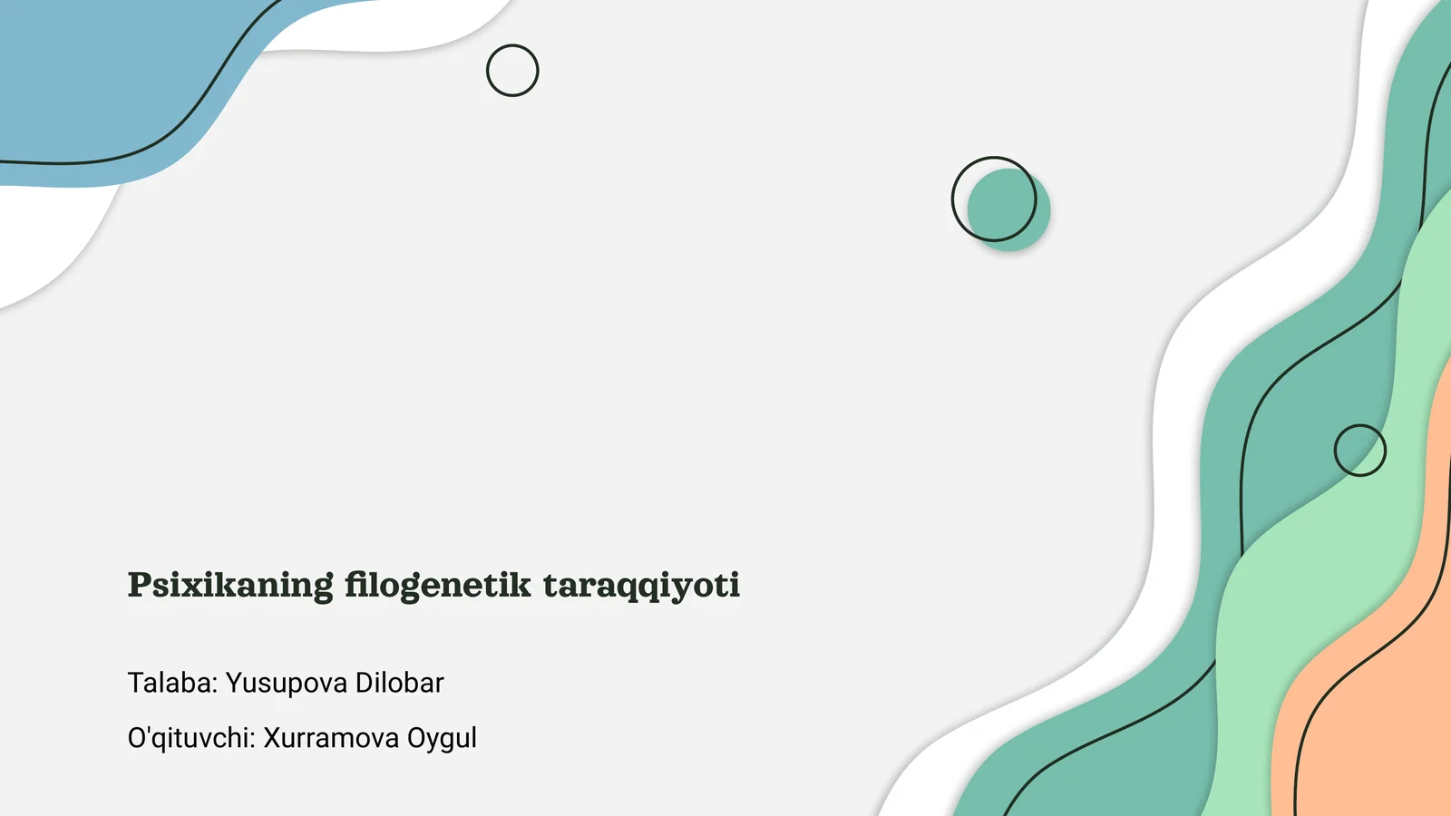 Psixikaning filogenetik taraqqiyoti