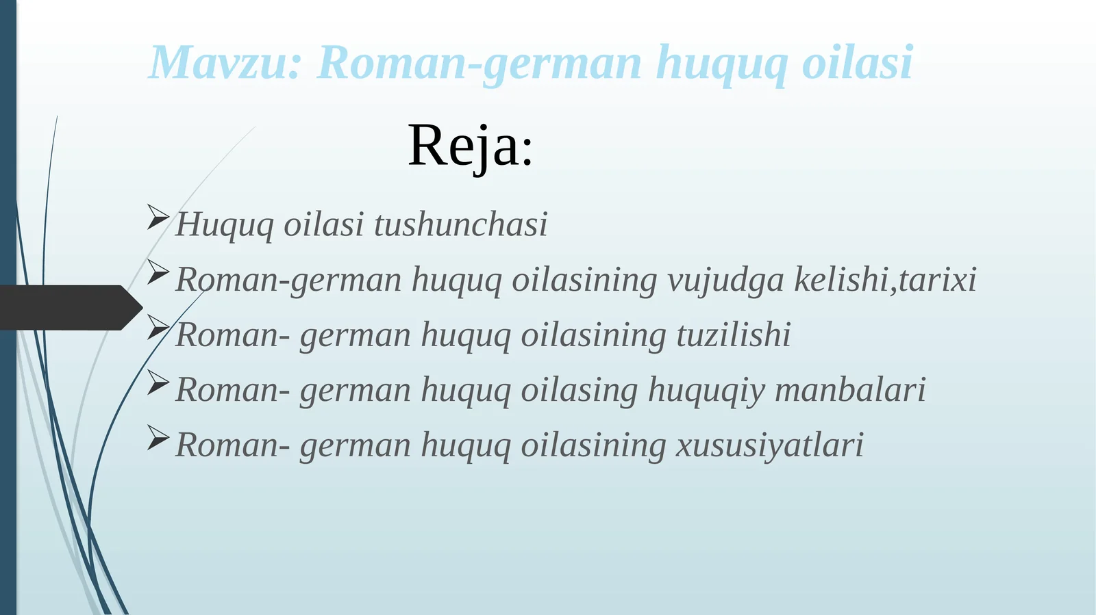 Roman-german huquq oilasi