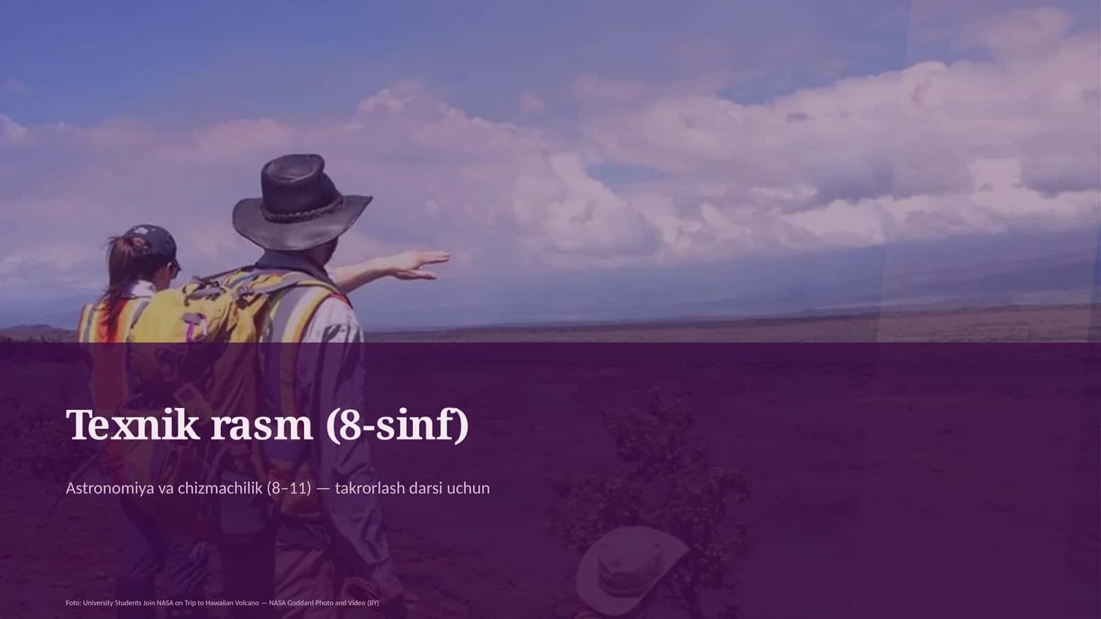 Texnik rasm (8-sinf)