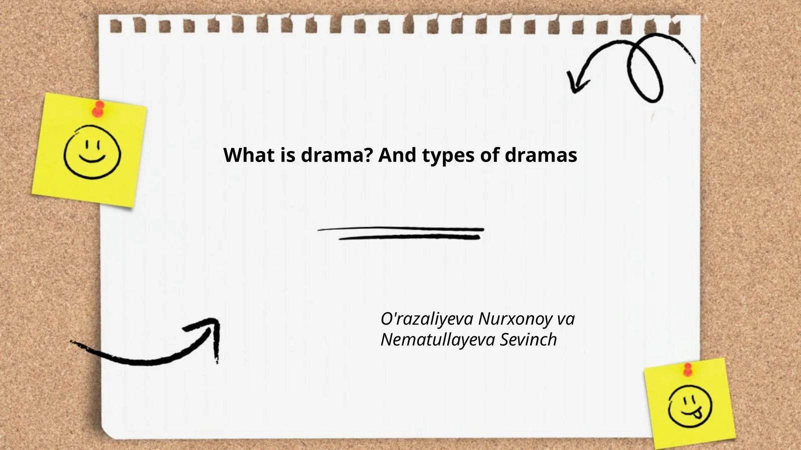 What is drama? And types of dramas