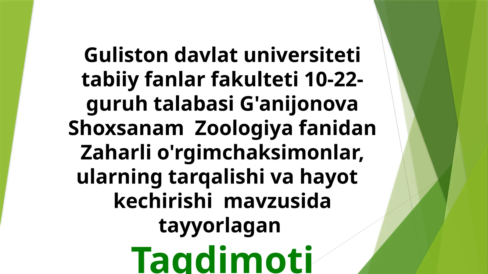 Zaharli o'rgimchaksimonlar, ularning tarqalishi va hayot kechirishi