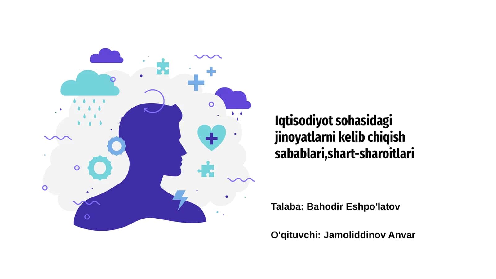 Iqtisodiyot sohasidagi jinoyatlarni kelib chiqish sabablari, shart-sharoitlari