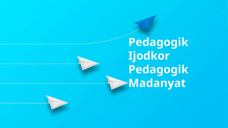 Pedagogik Ijodkor Pedagogik Madanyat