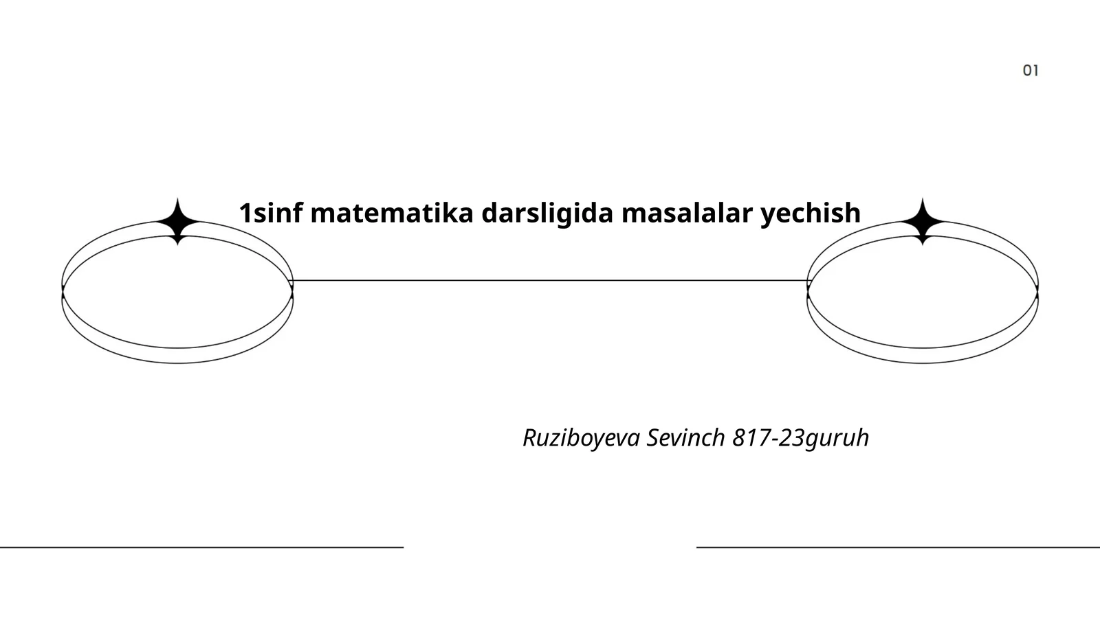 Sonlar va raqamlar mavzusi
