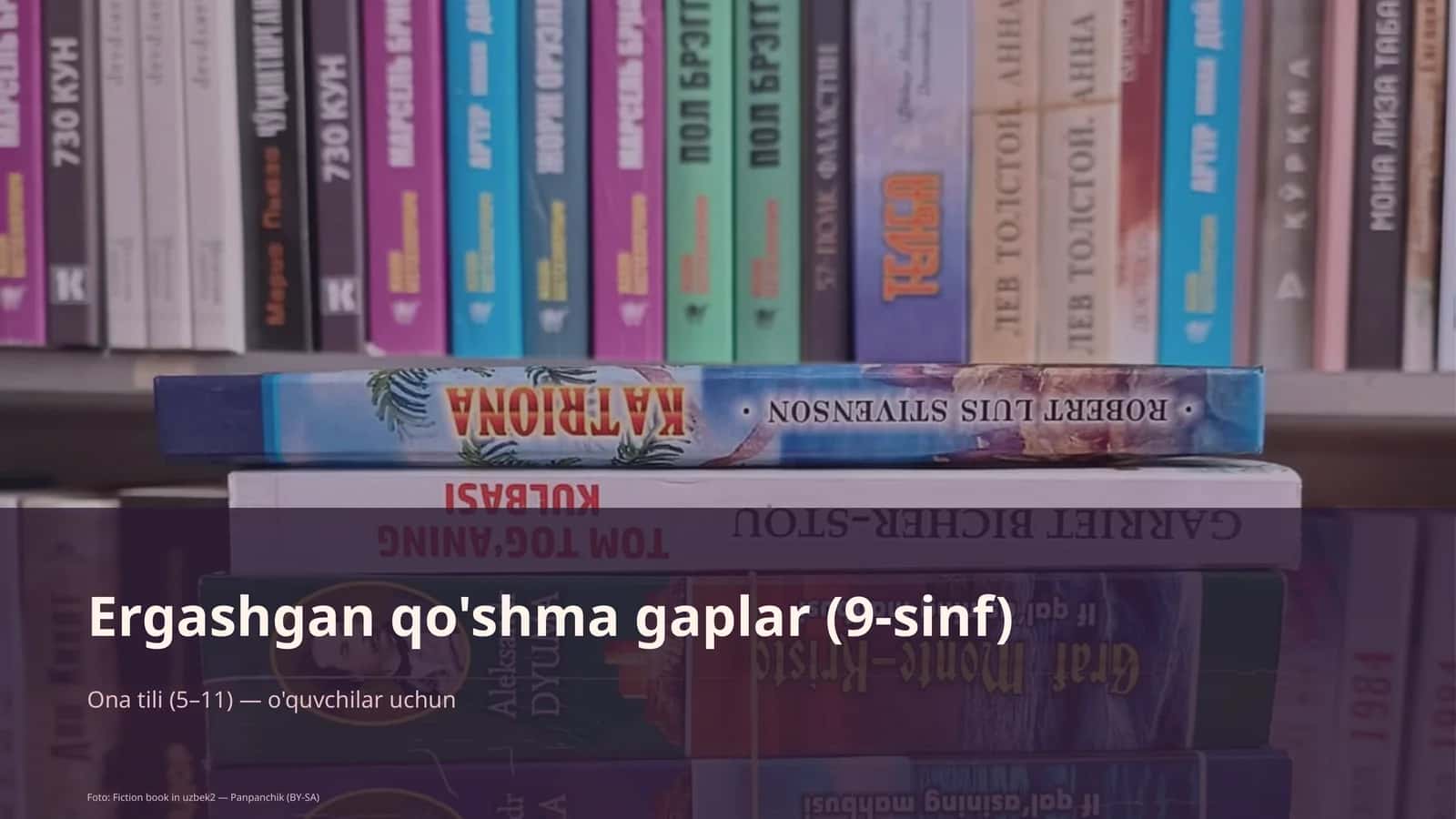Ergashgan qo'shma gaplar (9-sinf)