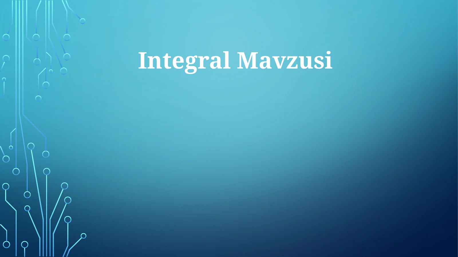 Integral