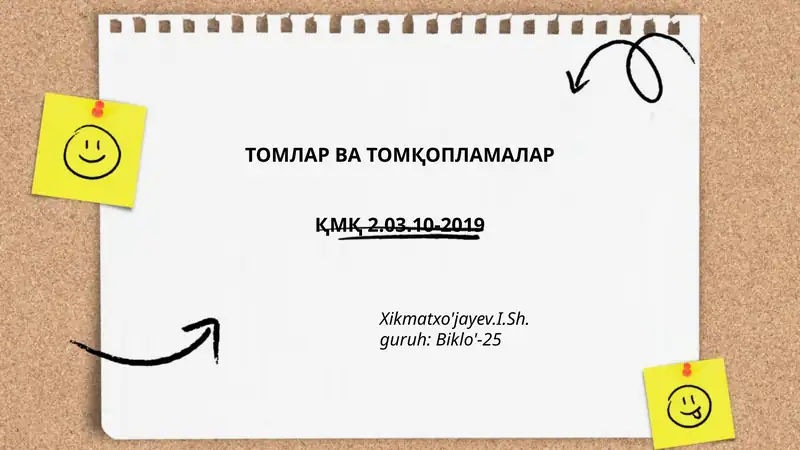 Томлар ва томқопламалар