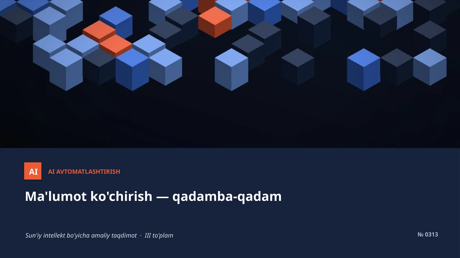 AI AVTOMATLASHTIRISH