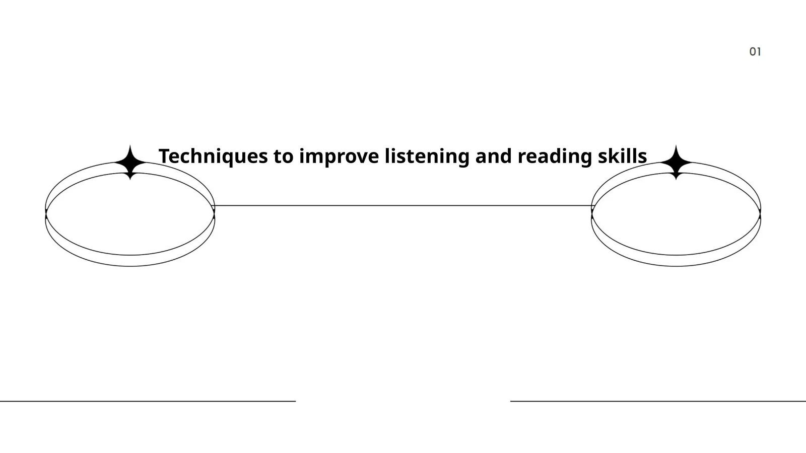 Techniques to improve listening and reading skills