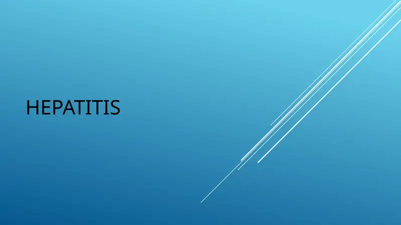 HEPATITIS