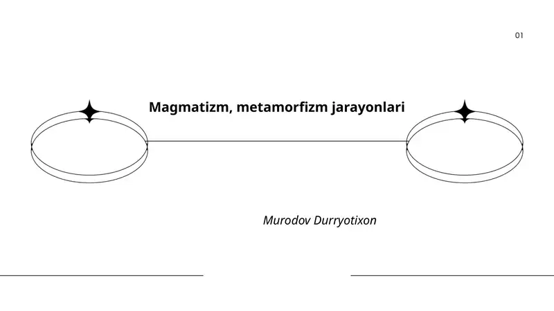 Magmatizm, metamorfizm jarayonlari