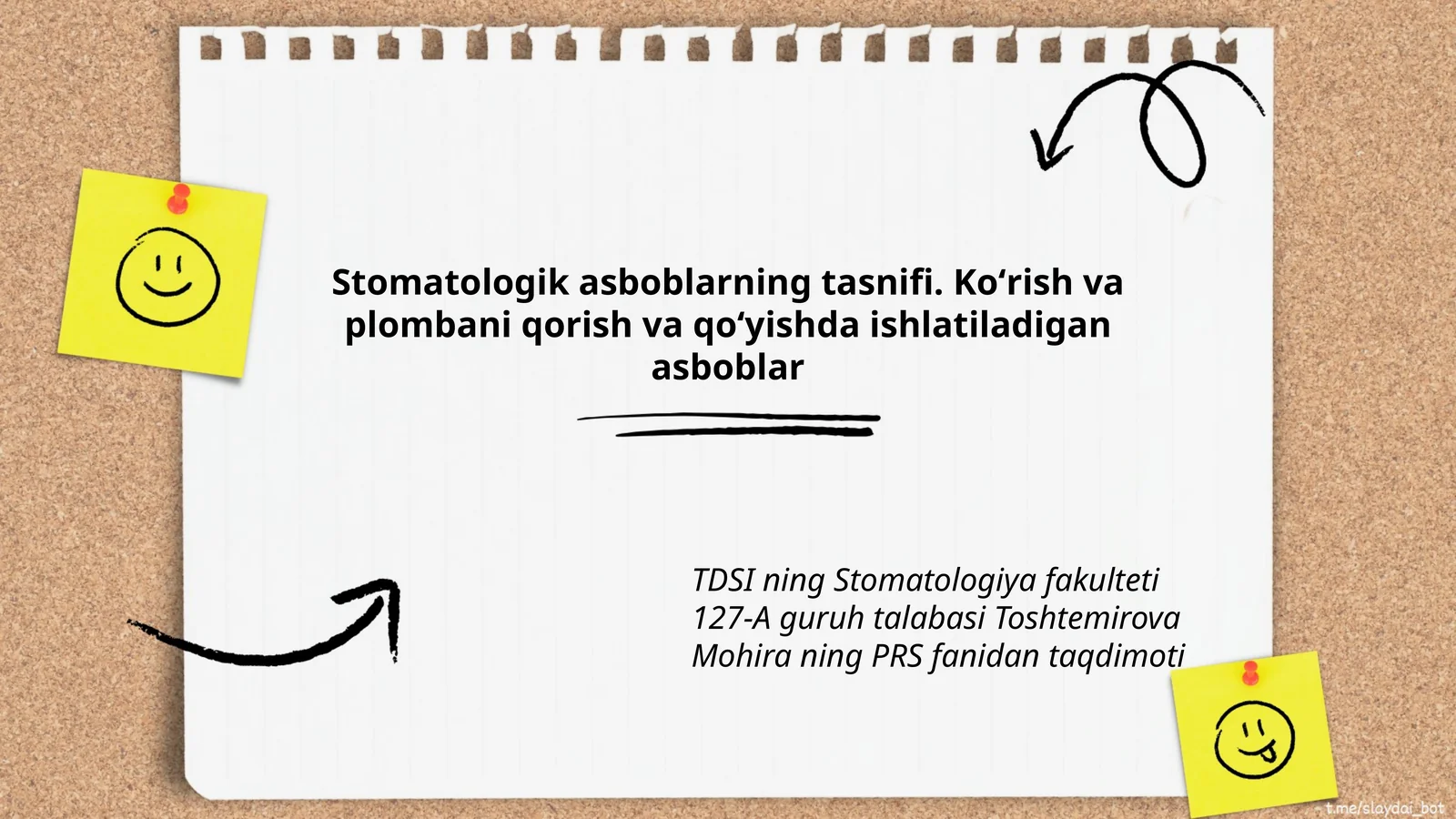 Stomatologik asboblar