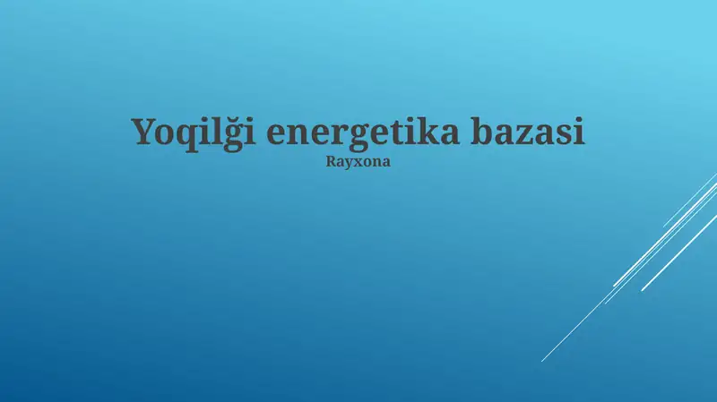Yoqilği energetika bazasi