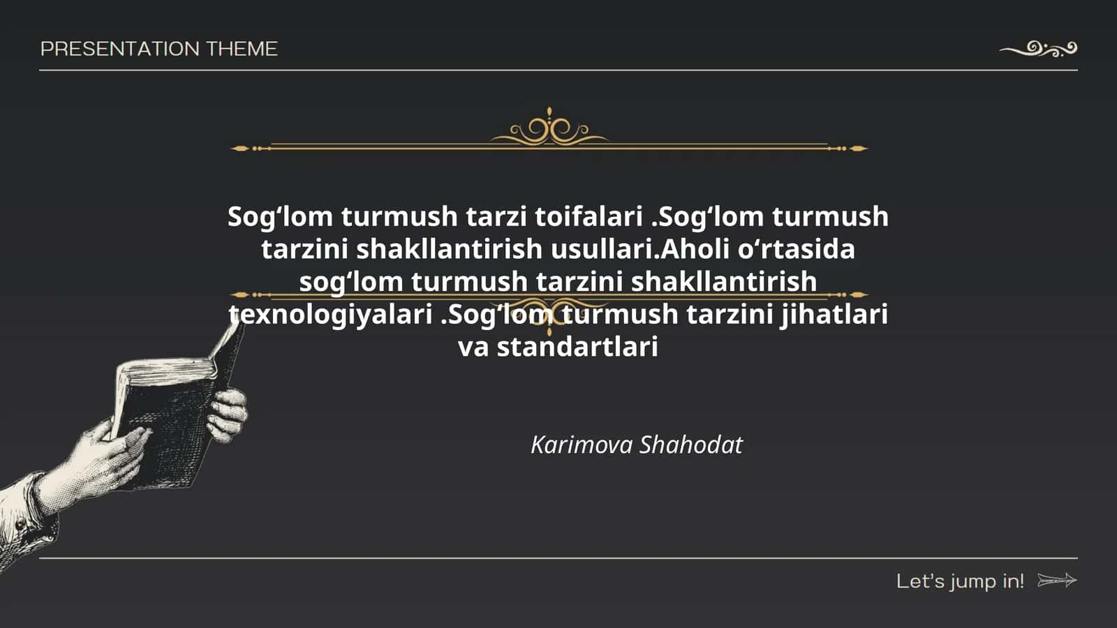 Sogʻlom Turmush Tarzi Texnologiyalari