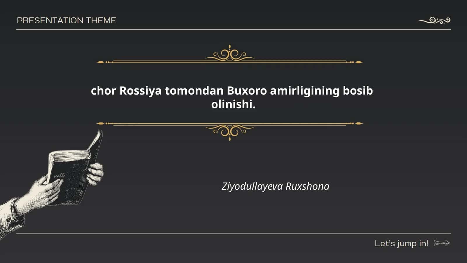 Buxoro amirligining bosib olinishi