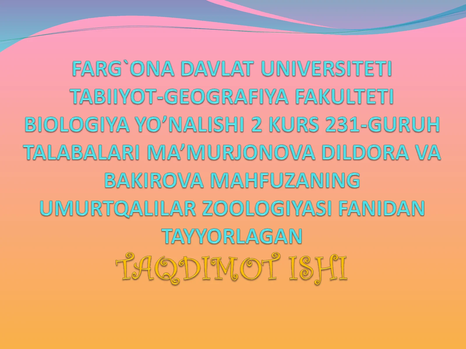 Suyakli baliqlarning turkumlari