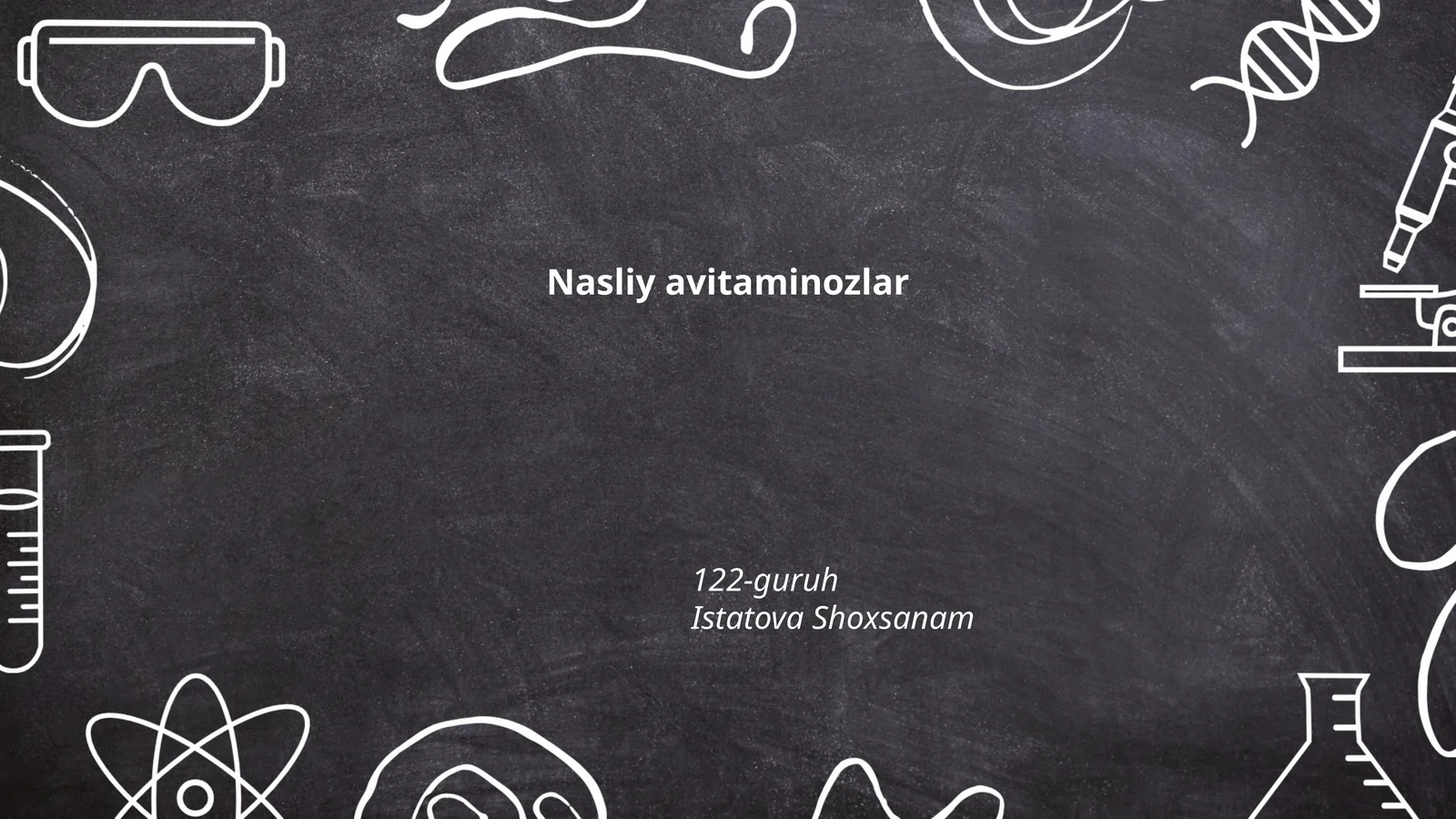 Nasliy avitaminozlar