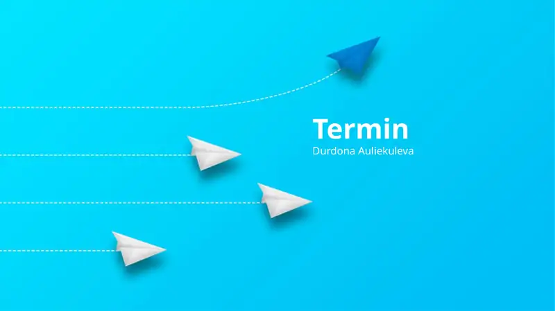 Grundlagen der Terminplanung