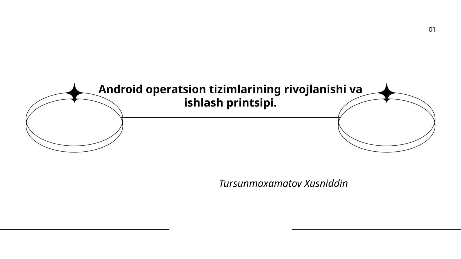 Android operatsion tizimlarining rivojlanishi va ishlash printsipi