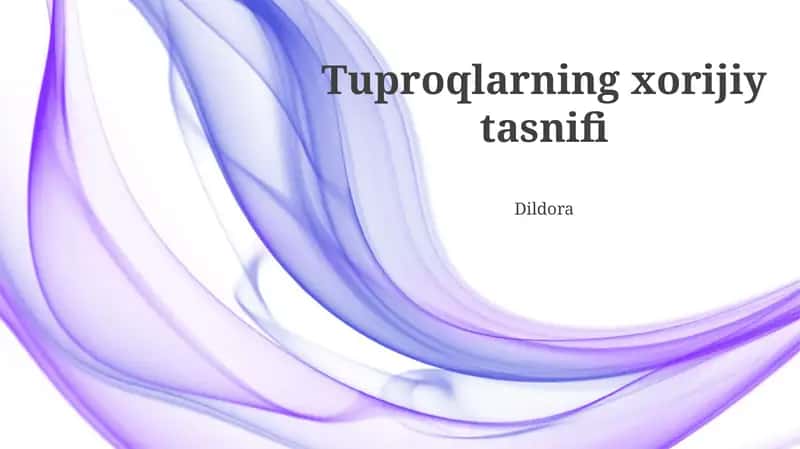 Hindiston tuproq tasnifi