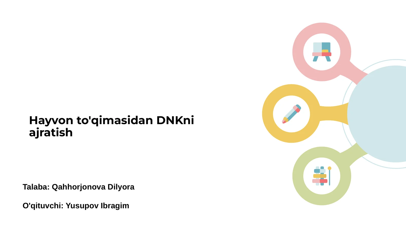 Hayvon to'qimasidan DNKni ajratish