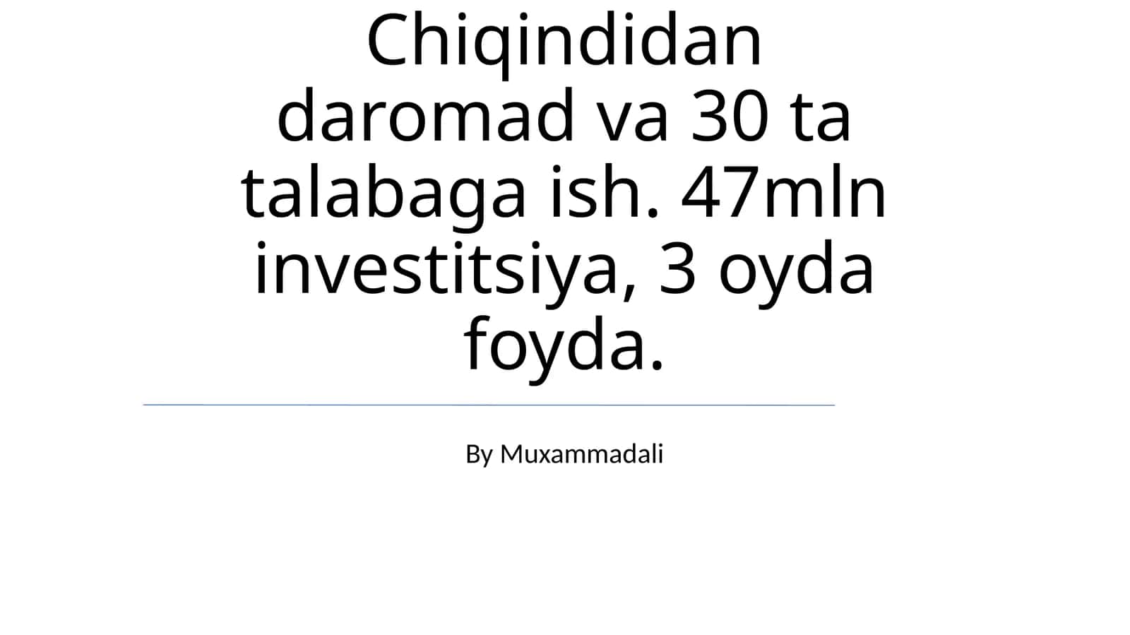 222 Yashil Universitet Loyihasi