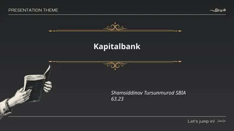 Kapitalbankning tarixi va rivojlanishi