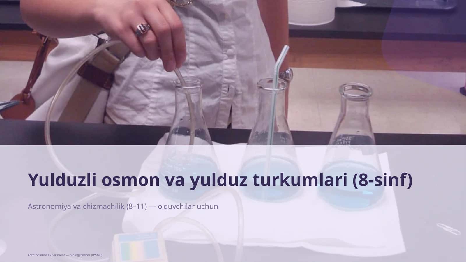 Yulduzli osmon va yulduz turkumlari (8-sinf)