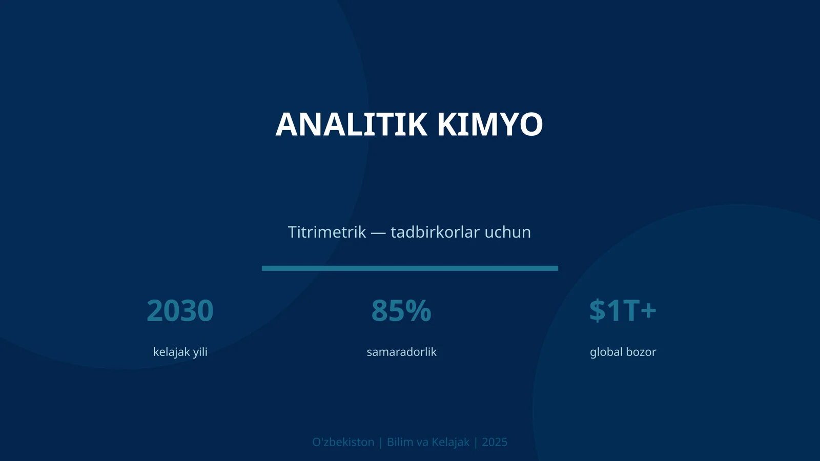 Analitik kimyo