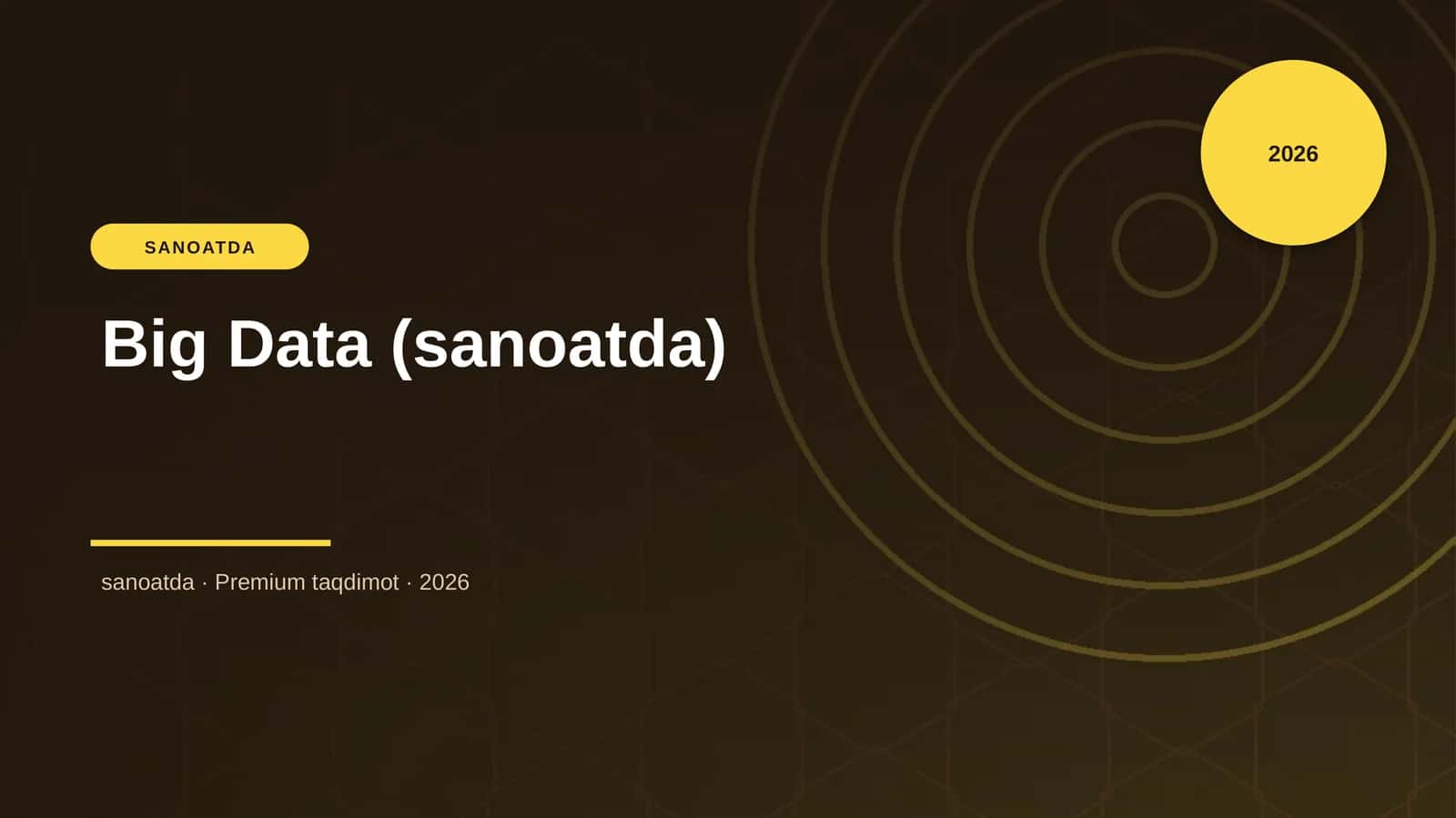 Big Data (sanoatda)